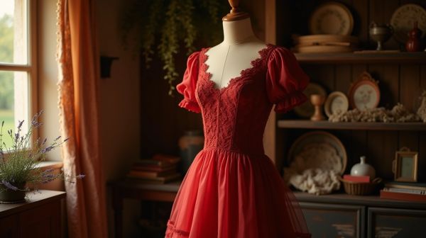 Pourquoi opter pour une robe champêtre en rouge pour vos événements ?